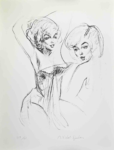 Double Marilyn van Alejo Vidal-Quadras Veiga, Afdruk te koop op Singulart
