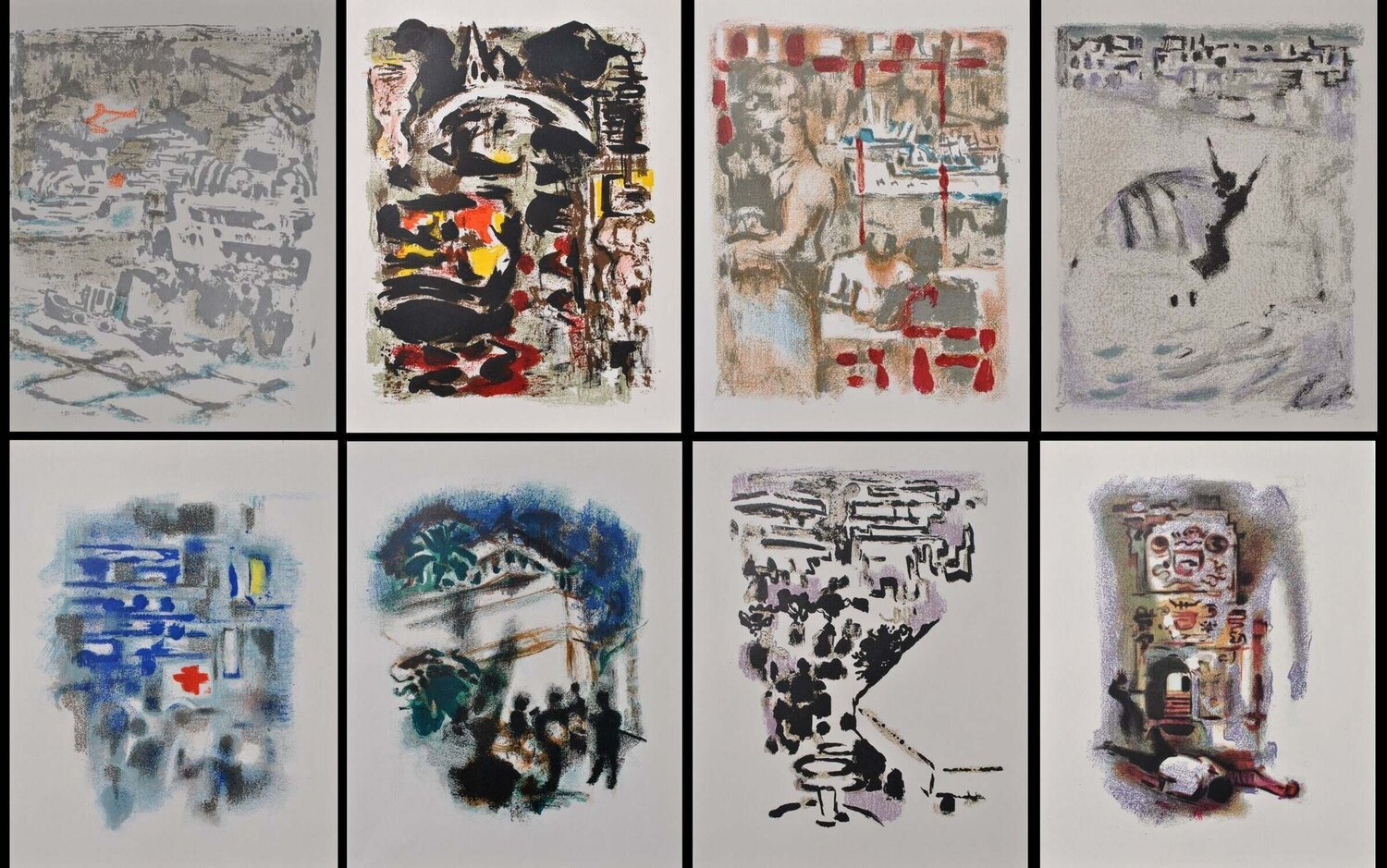 Paysages urbains Alexandre Garbell Impresión en venta