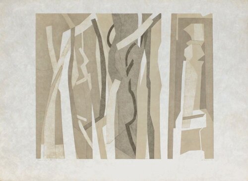 Bois noir by André Beaudin, Print for Sale on Singulart