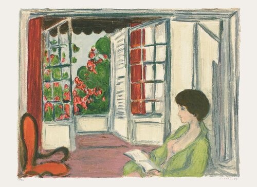 Femme dans un intérieur van André Cottavoz, Afdruk te koop op Singulart