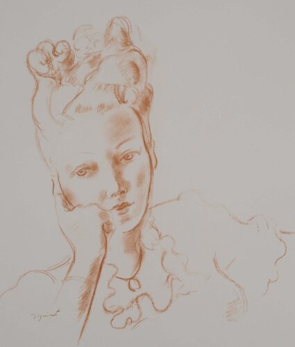 Femme pensante André Dignimont