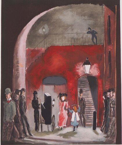 La ruelle di André Dignimont, Stampa in vendita su Singulart