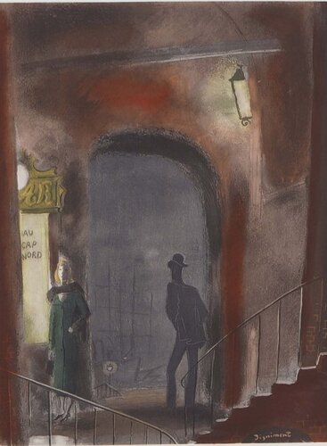 Rue de Dunkerque von André Dignimont, Druck kaufen auf Singulart