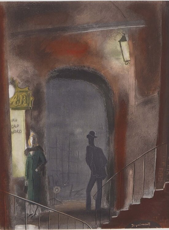 Rue de Dunkerque André Dignimont