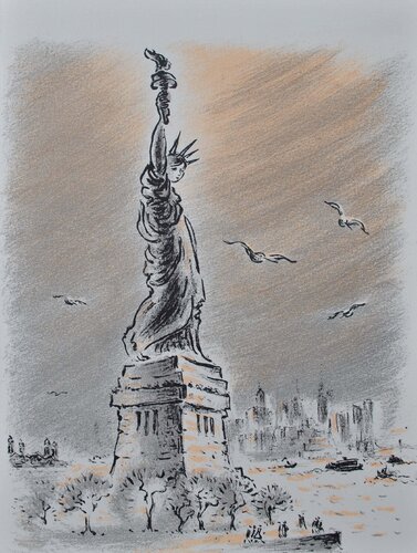 Nature et libert von André Hambourg, Druck kaufen auf Singulart