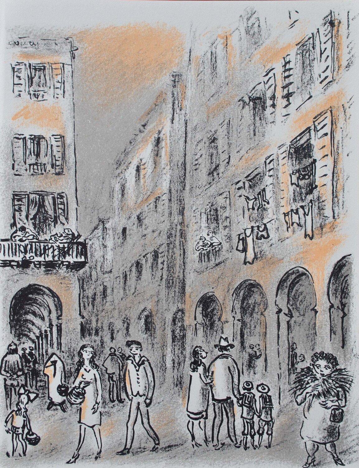 Voyages et libert André Hambourg Stampa in vendita