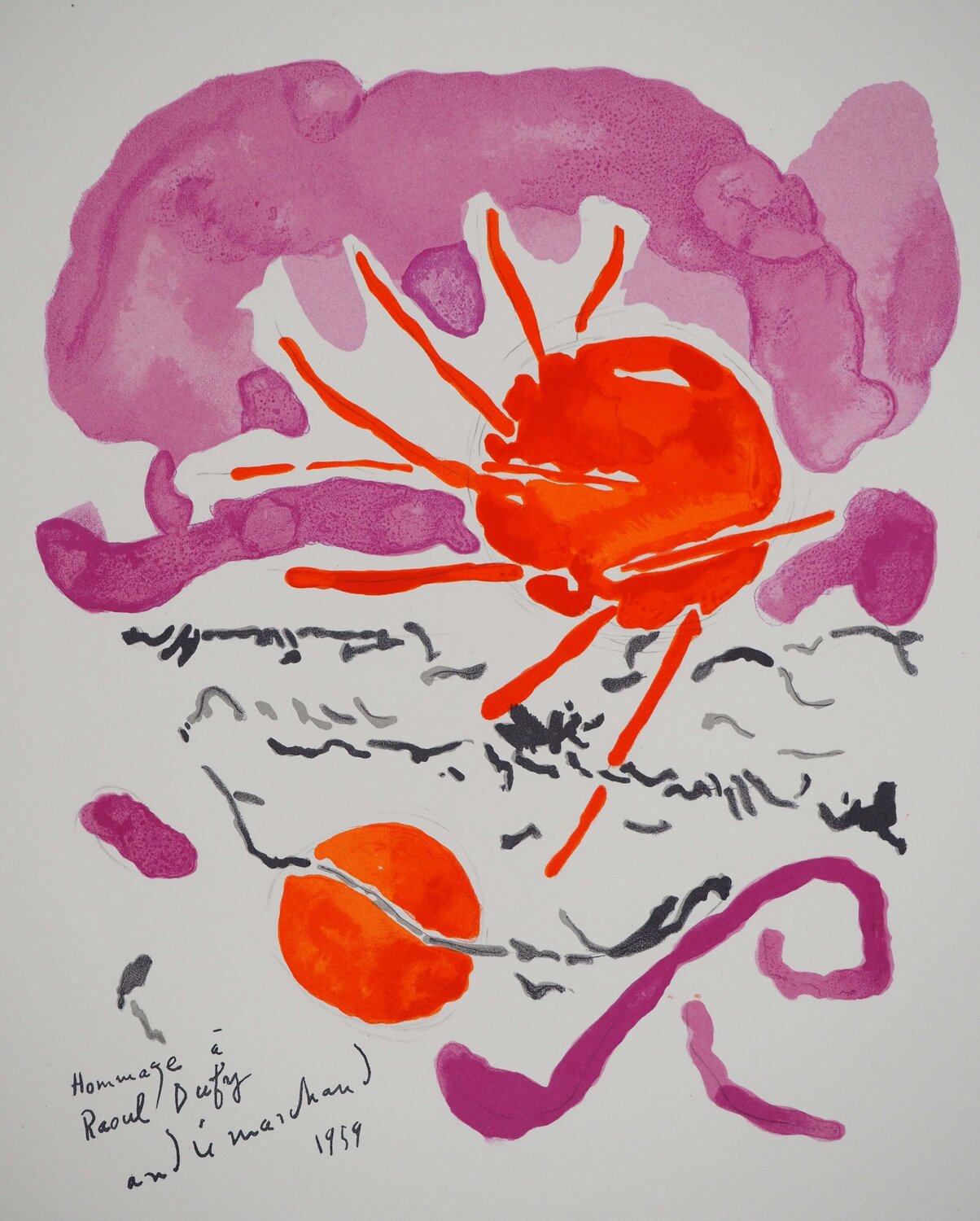 Soleil Couchant André Marchand