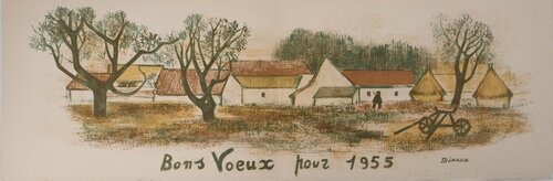 Vue sur le village Andre Minaux