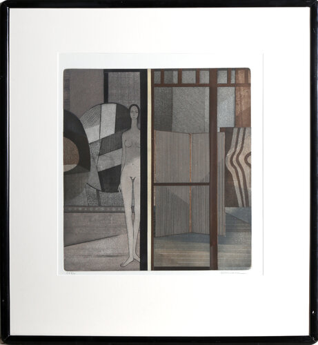 Standing Woman von Andre Minaux, Druck kaufen auf Singulart