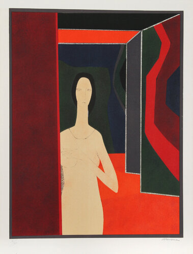 Passante from the Helene Portfolio van Andre Minaux, Afdruk te koop op Singulart