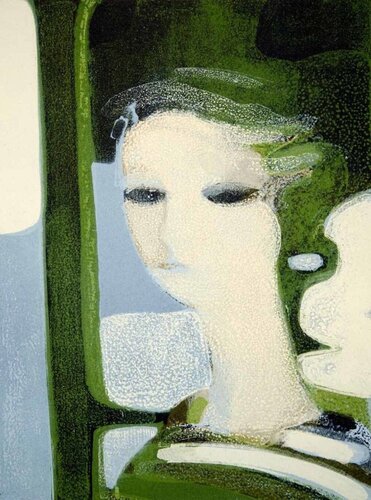 Sandra Portrait Head van Andre Minaux, Afdruk te koop op Singulart