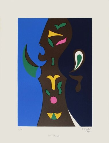 La prêtresse di André Verdet, Stampa in vendita su Singulart