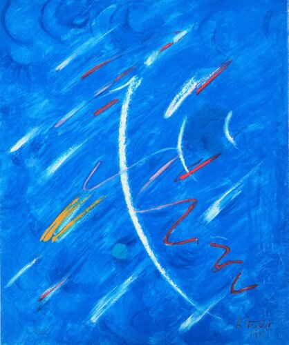 La pluie by André Verdet, Print for Sale on Singulart