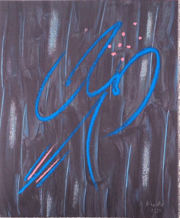 Le perroquet en noir André Verdet