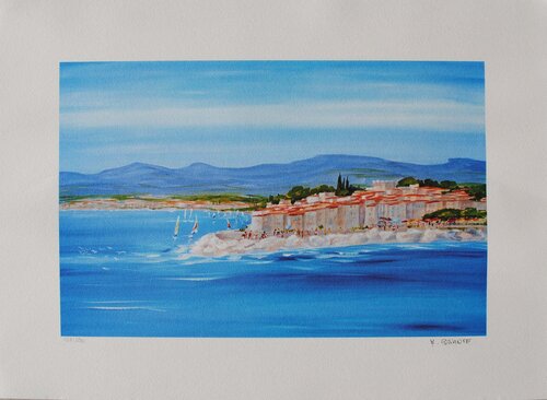 Les calanques Anne-Marie Briante