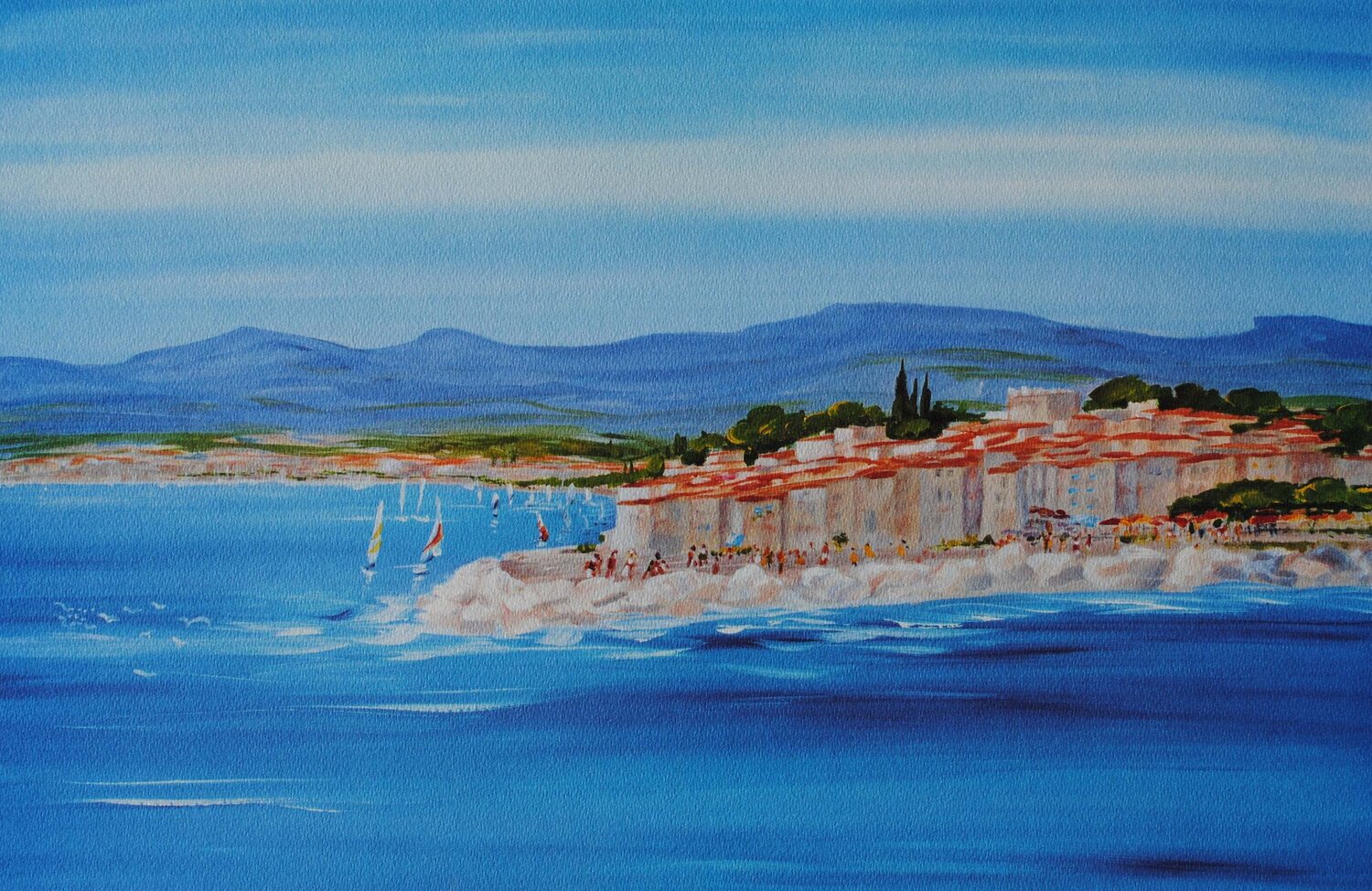 Les calanques Anne-Marie Briante