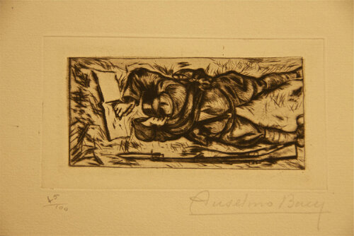 Repos by Anselmo Bucci, Print for Sale on Singulart