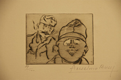 Otto and Otto by Anselmo Bucci, Print for Sale on Singulart