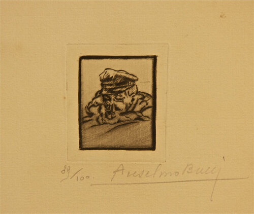 Fusilièr by Anselmo Bucci, Print for Sale on Singulart