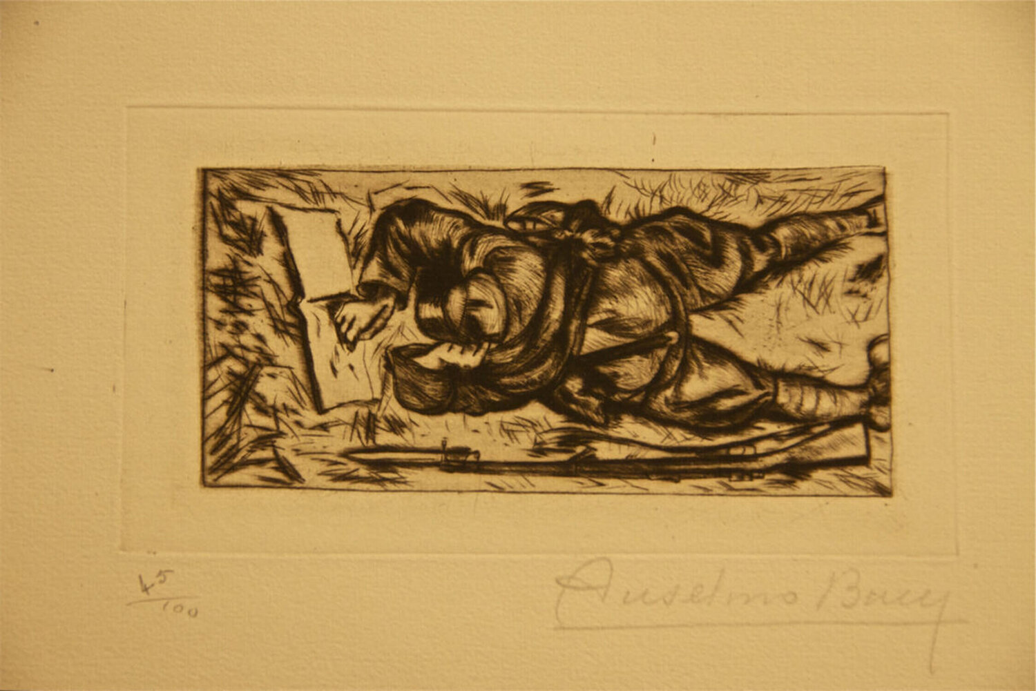 Repos Anselmo Bucci Print for sale