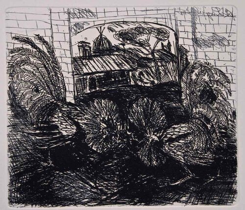 Peacocks by Antonio Ligabue, Print for Sale on Singulart