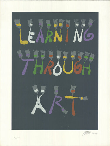 Learning Through Art by Arman, Print for Sale on Singulart