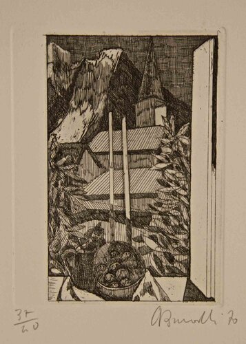 Sintesi (Dolomites landscape) by Armando Buratti, Print for Sale on Singulart