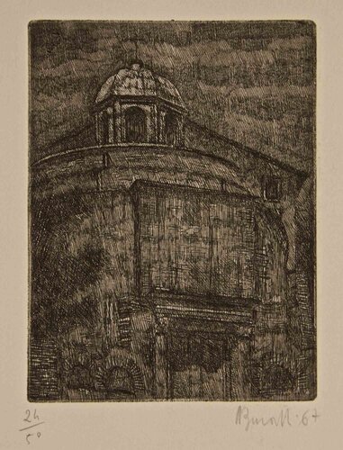 Roman Church by Armando Buratti, Print for Sale on Singulart