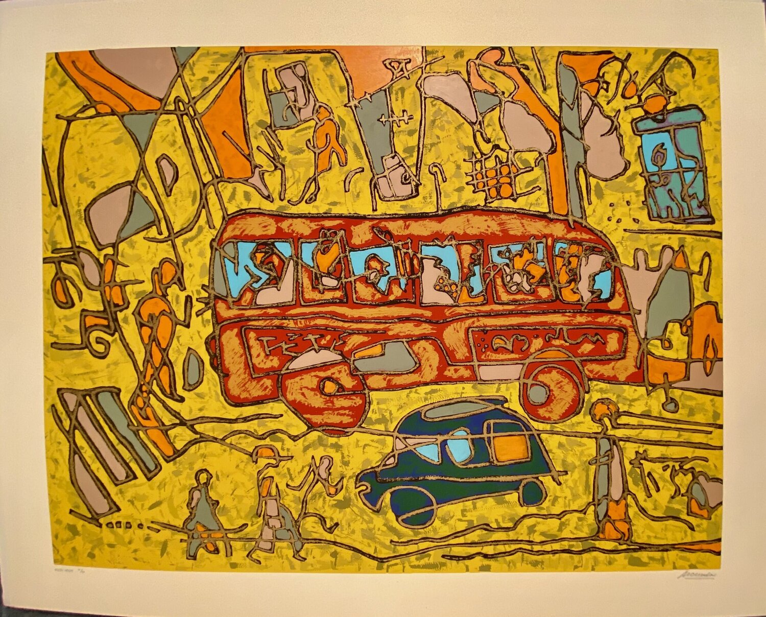 Rush Hour, FREE DOMESTIC SHIPPING Arthur Secunda