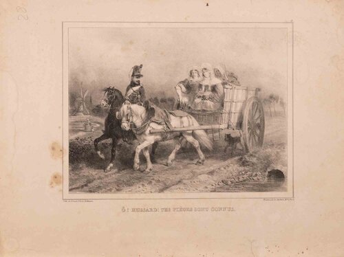  Ô Hussard ! Tes pièges Sont Connus von Auguste Raffet, Druck kaufen auf Singulart