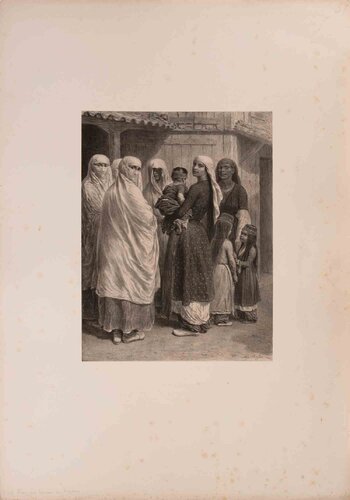 Femmes Tatars en Bessarabie von Auguste Raffet, Druck kaufen auf Singulart