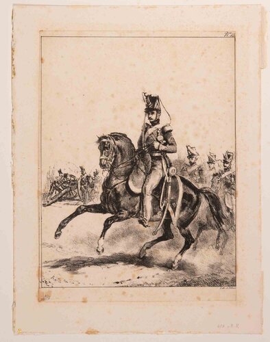 Officer by Auguste Raffet, Print for Sale on Singulart