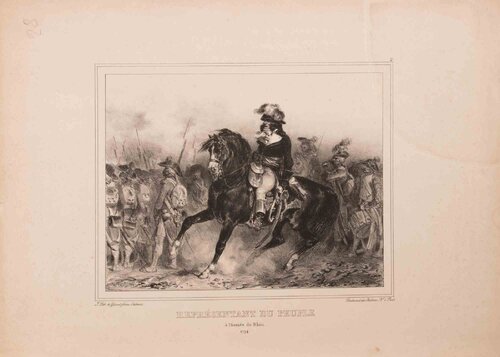 Représentant du Peuple à l’Armée du Rhin. 1794 by Auguste Raffet, Print for Sale on Singulart