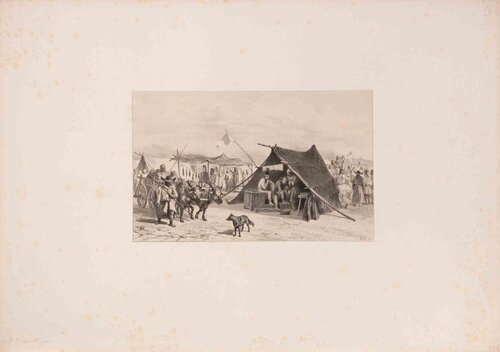 Campement en Valachie van Auguste Raffet, Afdruk te koop op Singulart
