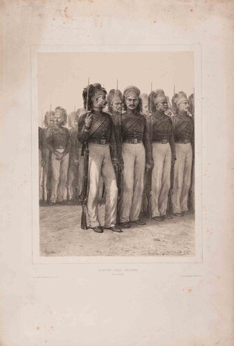  Infanterie Turque, Constantinople von Auguste Raffet, Druck kaufen auf Singulart