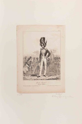Garde Royale, Régiment, Capitaine by Auguste Raffet, Print for Sale on Singulart
