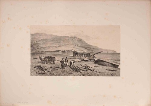  Une Corvée sur la Plage de Yalta van Auguste Raffet, Afdruk te koop op Singulart