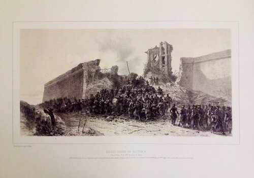Rome, Assaut donne au bastion 8 by Auguste Raffet, Print for Sale on Singulart