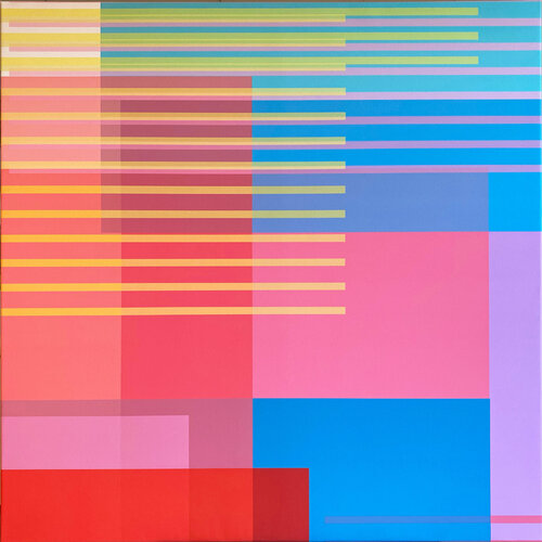 Quadratum virgatum #18 di Michel Debully, Digitale in vendita su Singulart