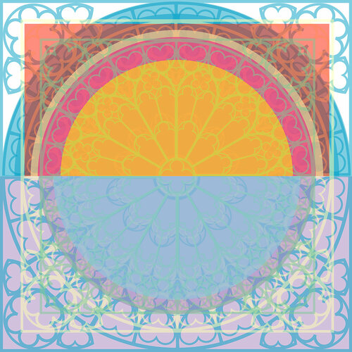 Rosarium Paris Notre Dame 3 #003 von Michel Debully, Digital kaufen auf Singulart