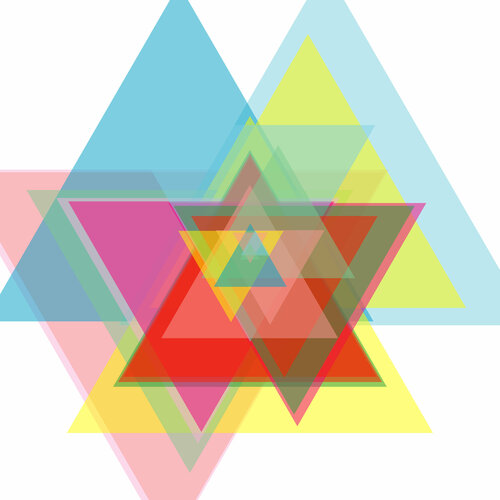 Triangula stellata 08 di Michel Debully, Digitale in vendita su Singulart