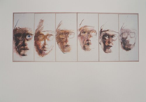 Six autoportraits Bernard Dufour