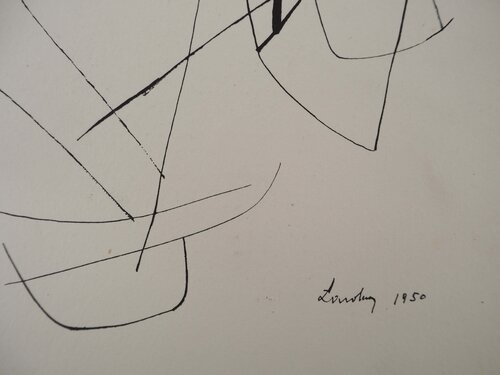 Tracés abstraits by Berto Lardera, Print for Sale on Singulart