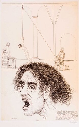 Processo-Lawsuit by Bruno Caruso, Print for Sale on Singulart