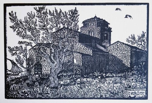 Beata Solitudo in S.Maria di Portonovo by Bruno Da-Osimo, Print for Sale on Singulart