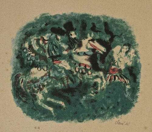 Characters Riding by Bruno Da-Osimo, Print for Sale on Singulart