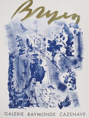 Exposition à la Galerie Cazenave von Camille Bryen, Druck kaufen auf Singulart