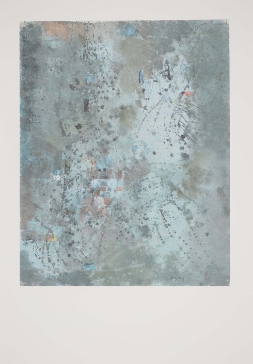Composition abstraite Camille Bryen