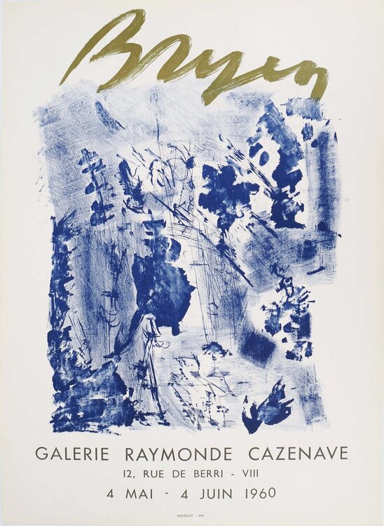 Exposition à la Galerie Cazenave Camille Bryen