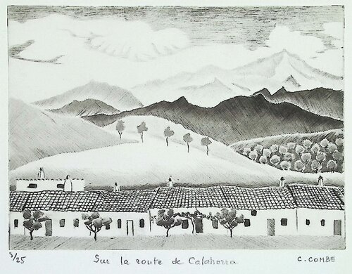 Sur la route de Calahorra Camille Combe